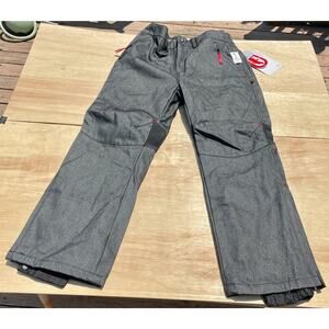 VTG. ECKO FUNCTION Snow Boarding Pants Denim‎ Streetwear Ski Men Gray SIZE XXL